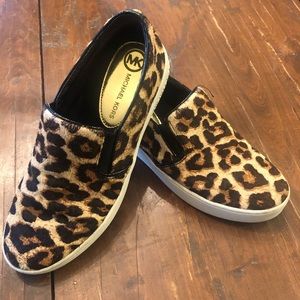 Michael Kors calf hair sneakers